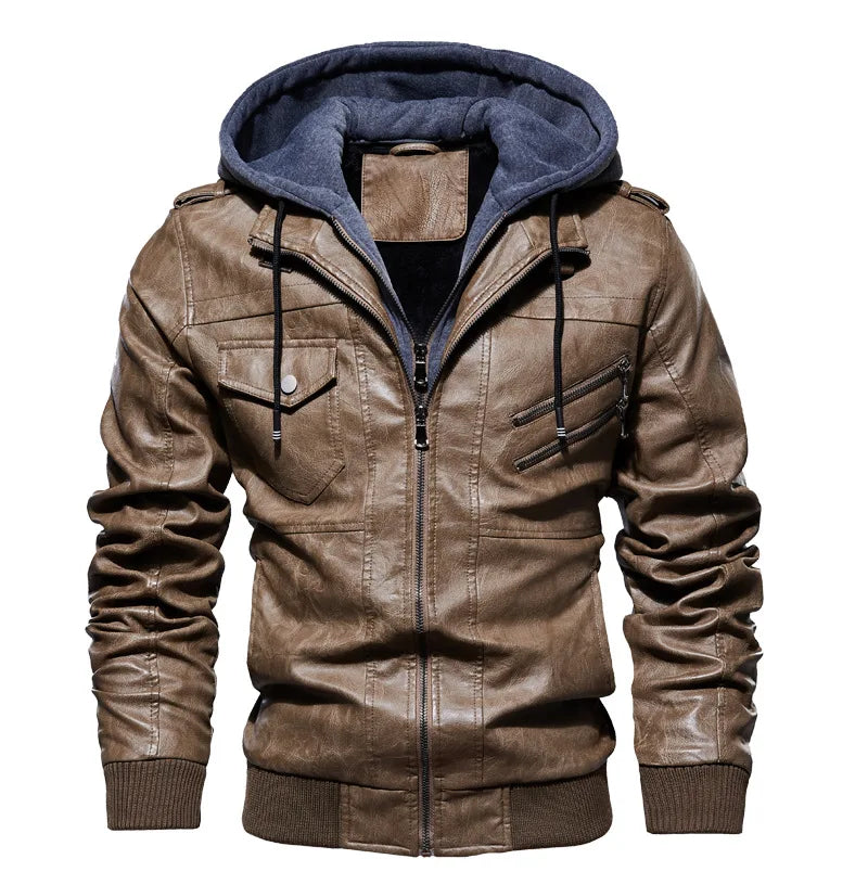 Men's PU Leather Jacket