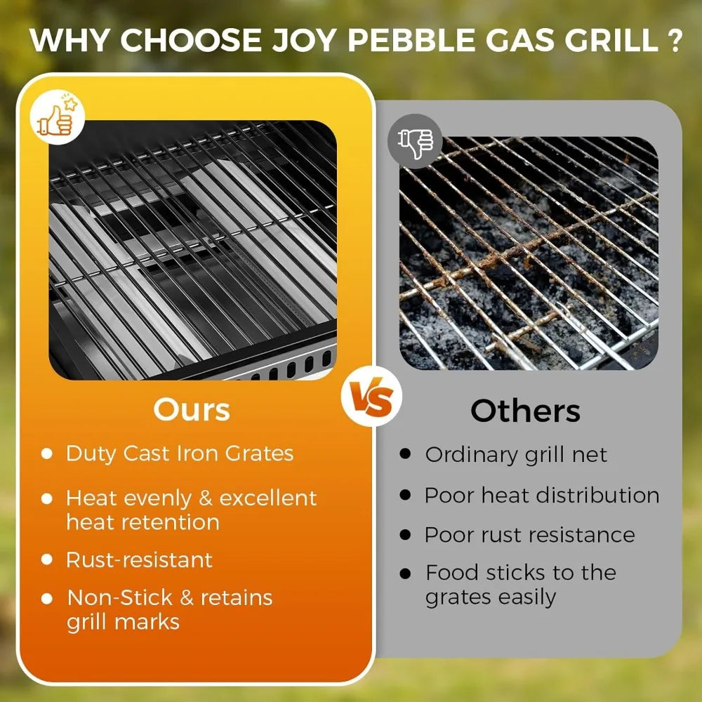 3 Burner Propane Gas Grill