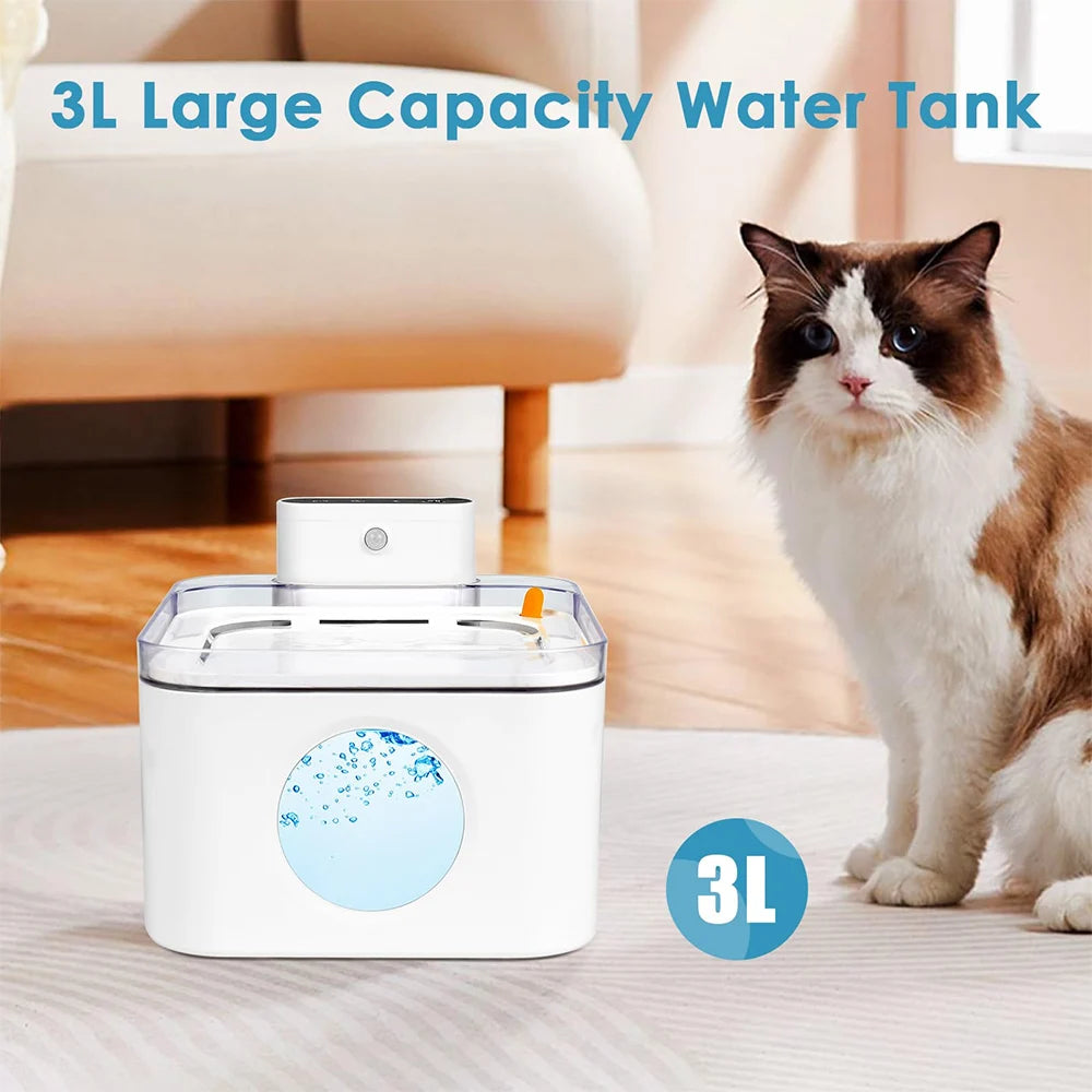 3L Wireless Pet Water Fountain