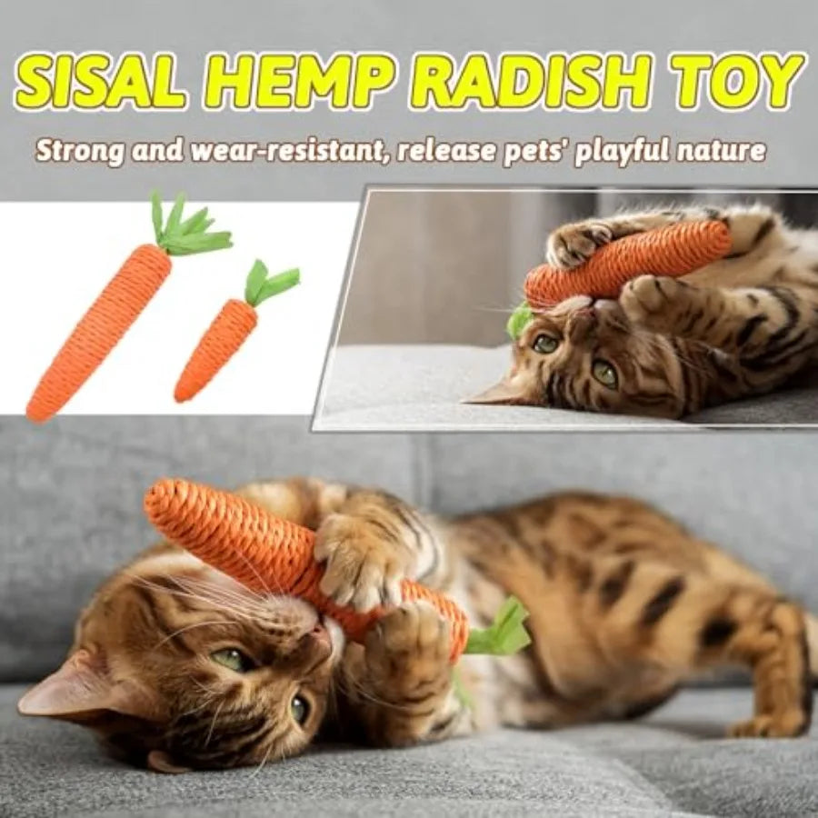 2PCS Cat Chew Toys
