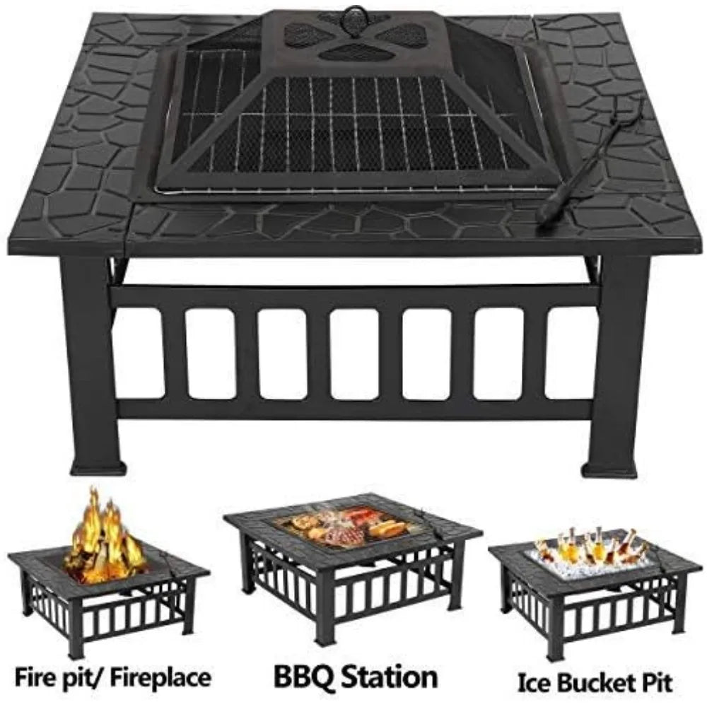 Wood Burning Firepit Stove