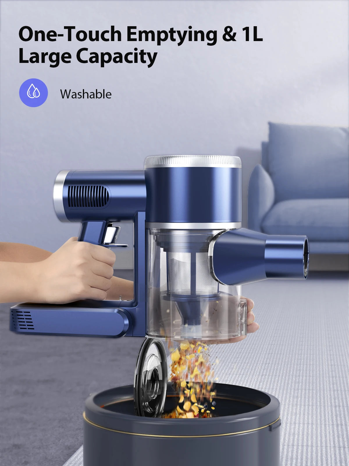 400W 33000PA Cordless Handheld Vacuum Cleaners
