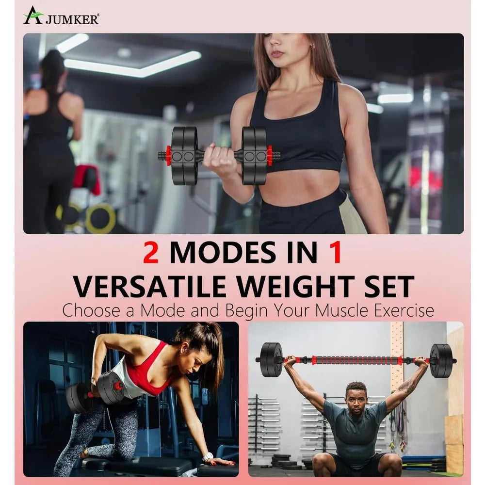Adjustable Weights Dumbbells Set