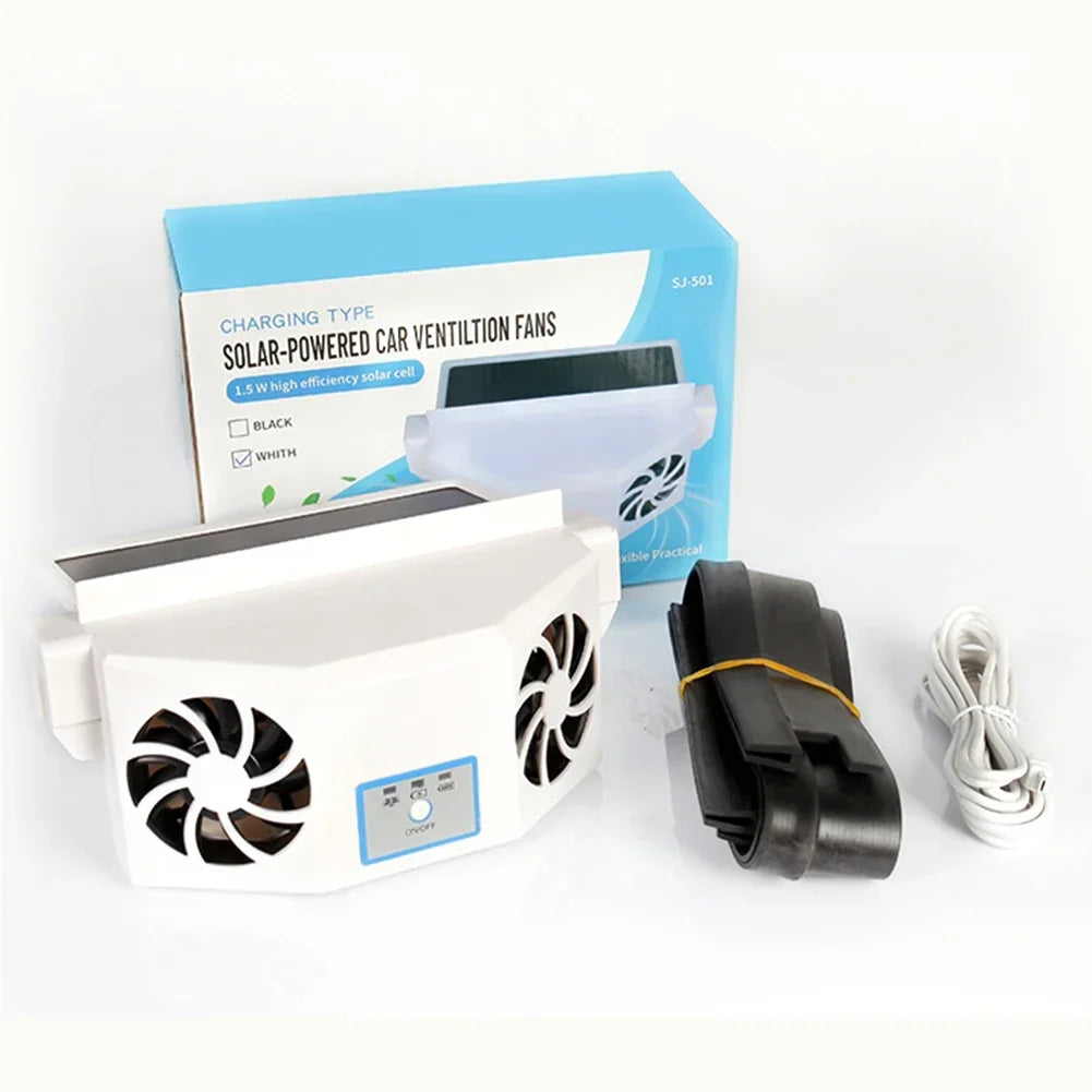 Solar Car Cooler Fan