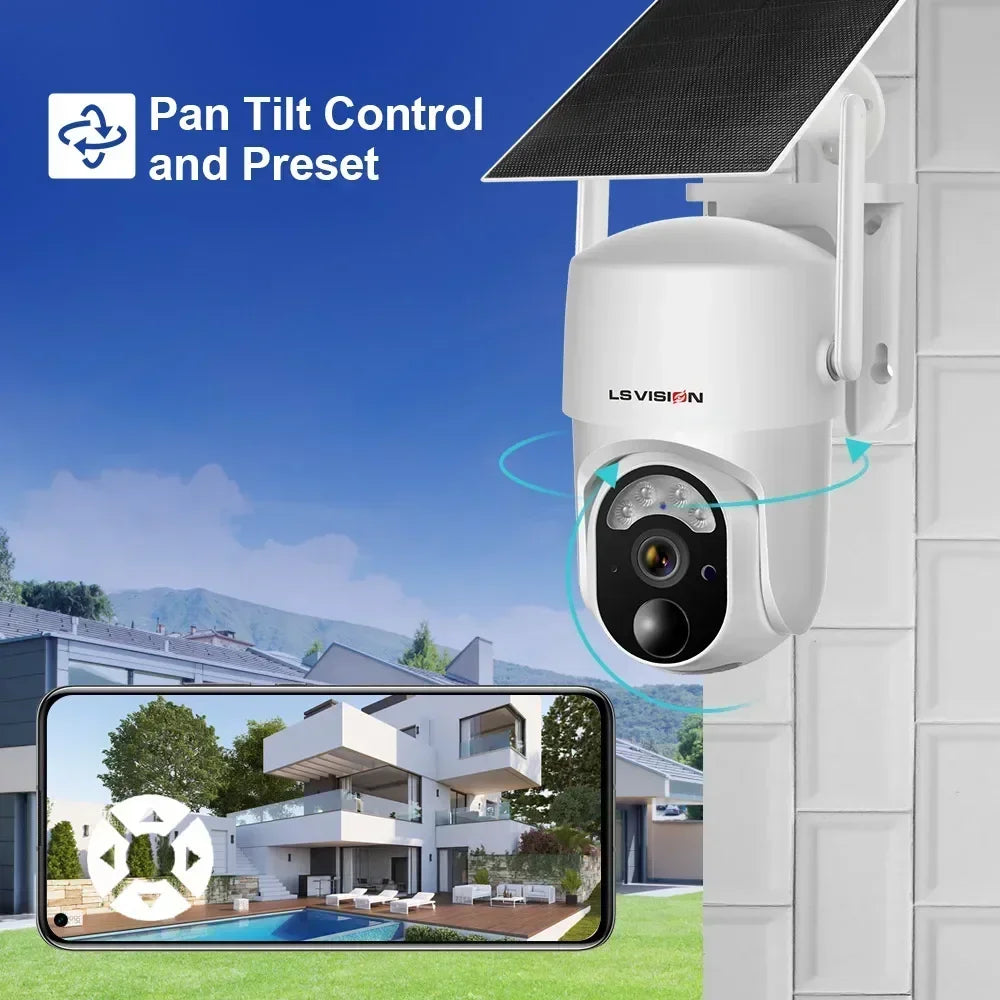 4MP 4G/WiFi Solar Outdoor Camera
