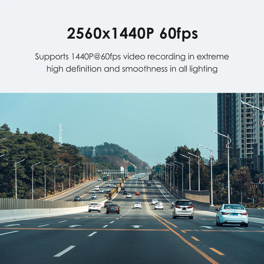 A119 V3 2K 60fps Car Dash Cam