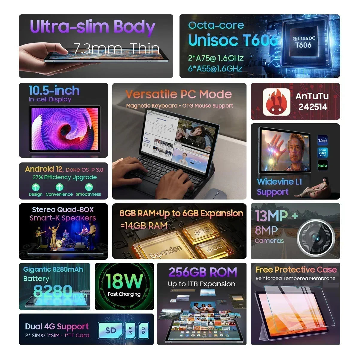 Global Version 15 Pro Tablet