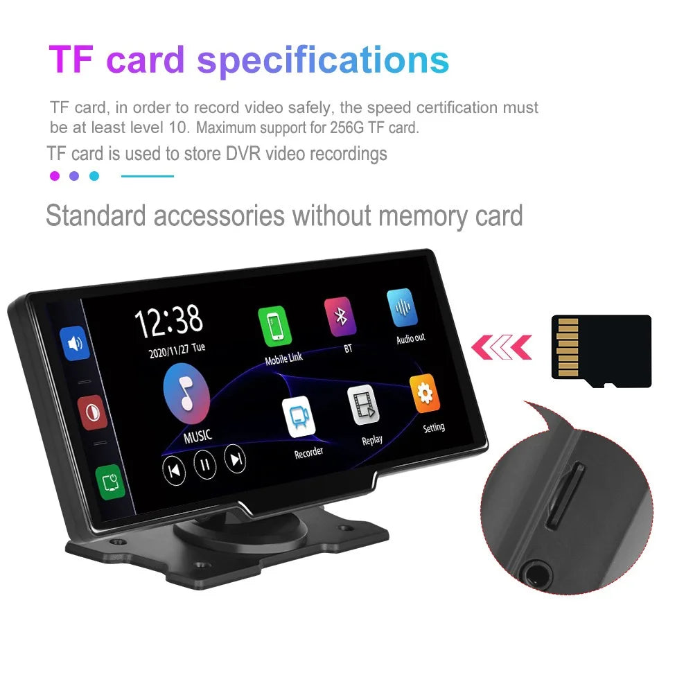 10.26" Wireless CarPlay GPS Navigator