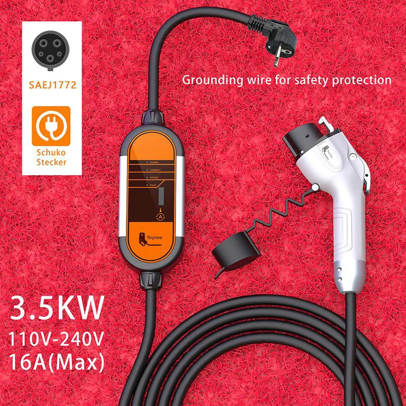 7KW Portable EV Charger