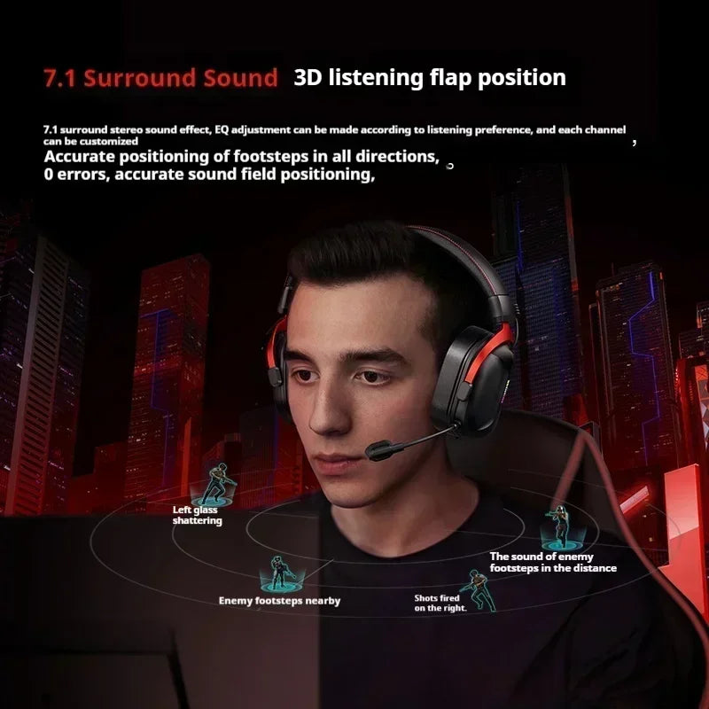 Wireless RGB Gaming Headset