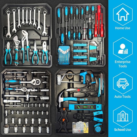 799pcs Aluminum Trolley Case Tool Set