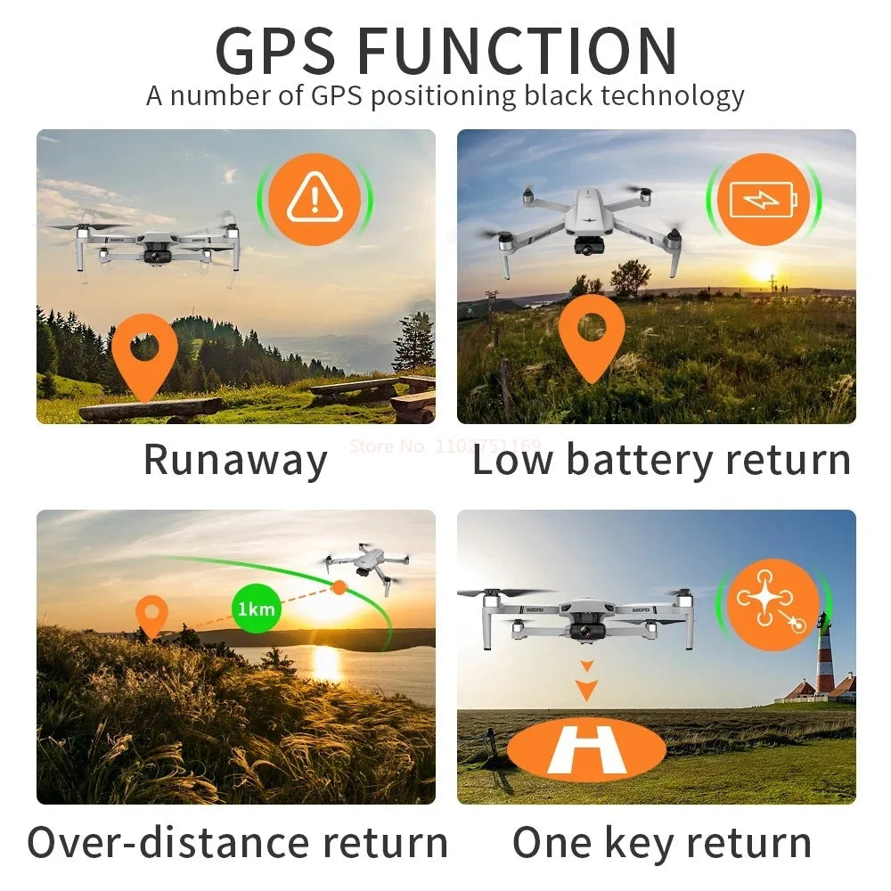 4k Professional Gps Drone
