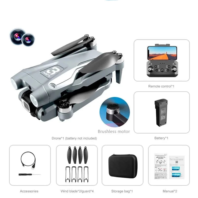 K Professional 8K HD Max Brushless Drone