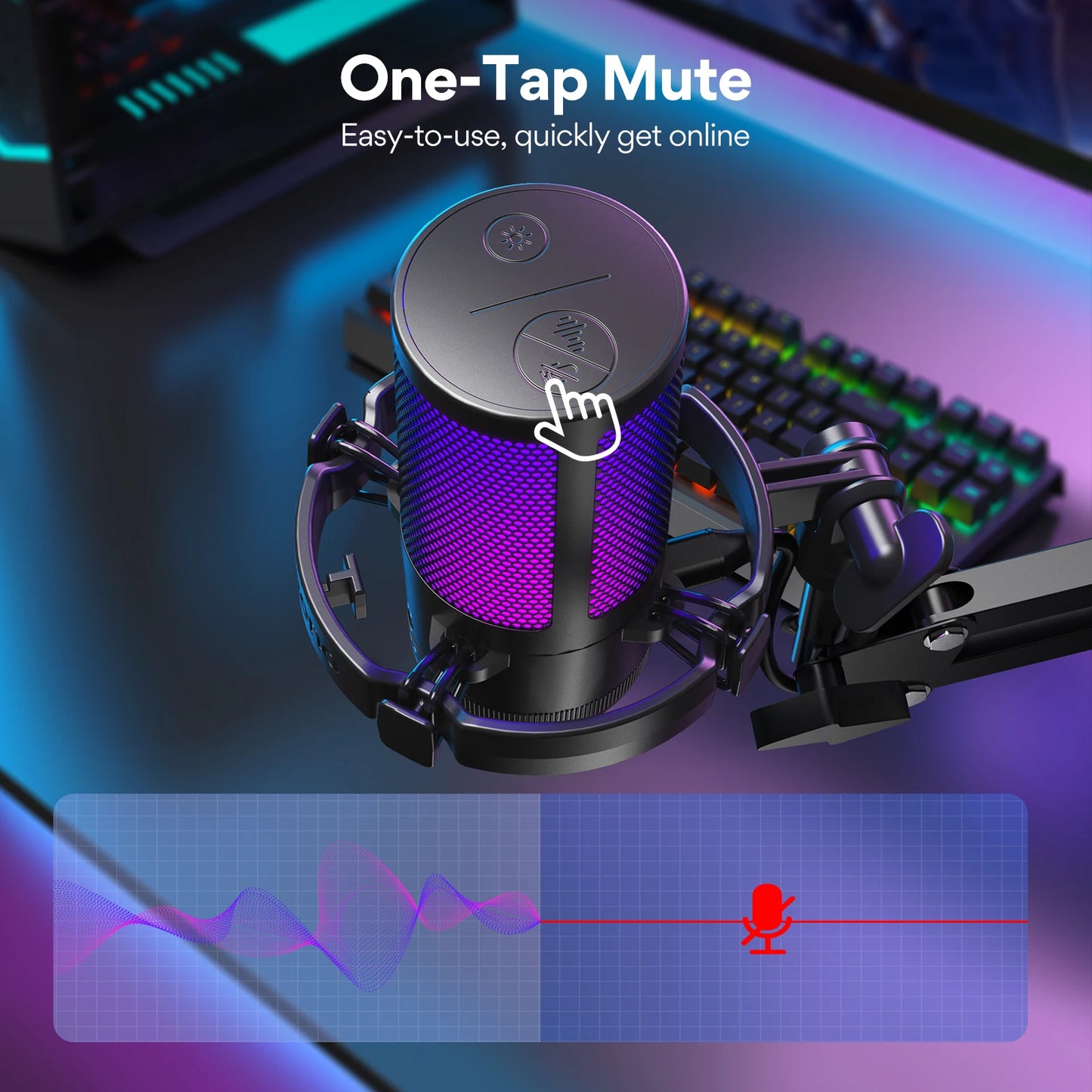 DGM20S Condenser USB Microphone