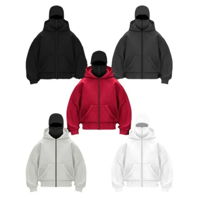Warm Casual Zip Hoodie