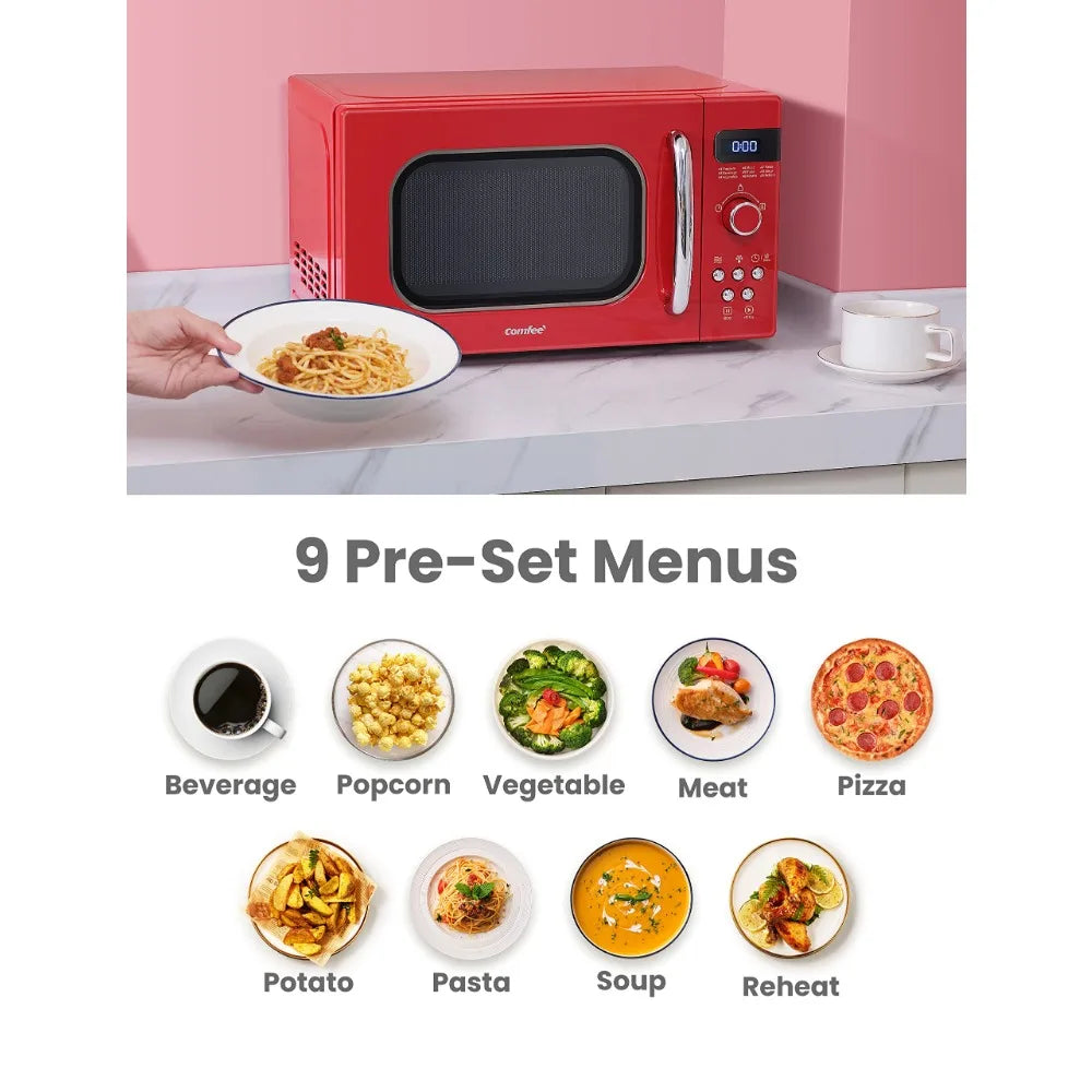11 Power Levels Countertop Microwave Oven