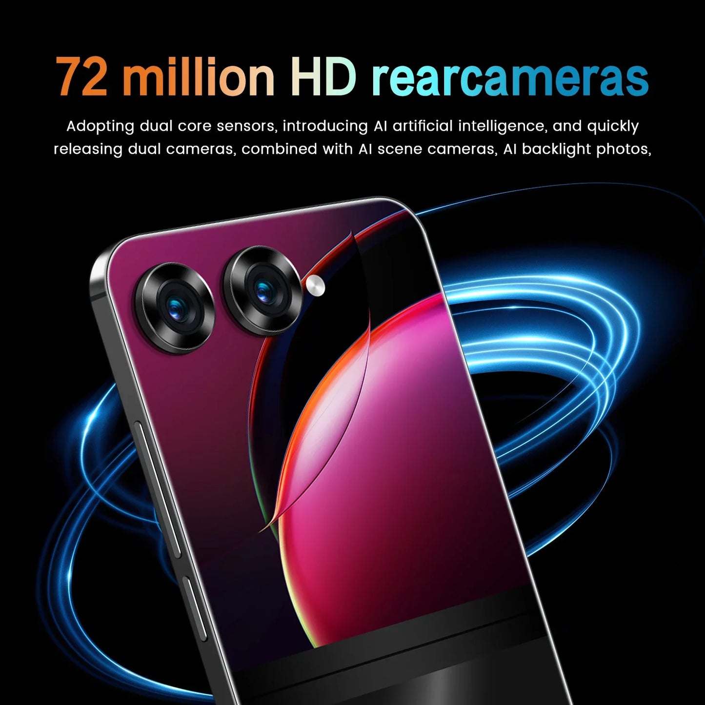 7.3 Inch S25 Ultra 16GB+1TB Unlocked HD SmartPhone