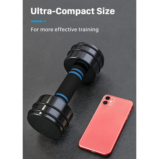 Adjustable Black Coated Weight Set