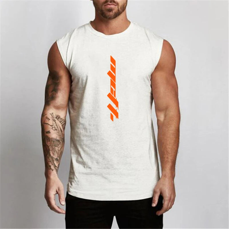 Men Summer Workout Sleeveless Shirt