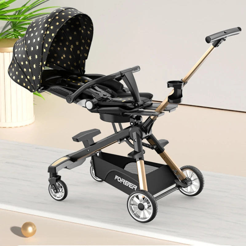 Multifunctional Stroller With music player and Night lighting