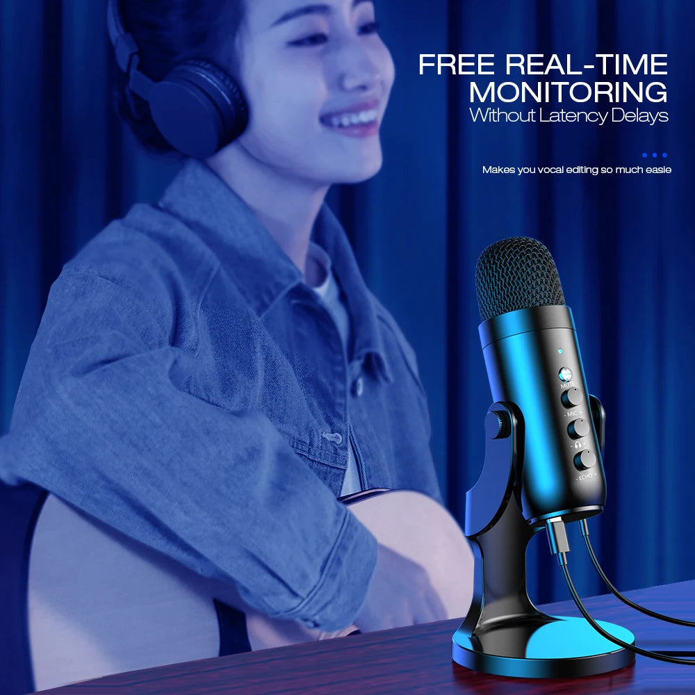 Professional USB Condenser Microphone