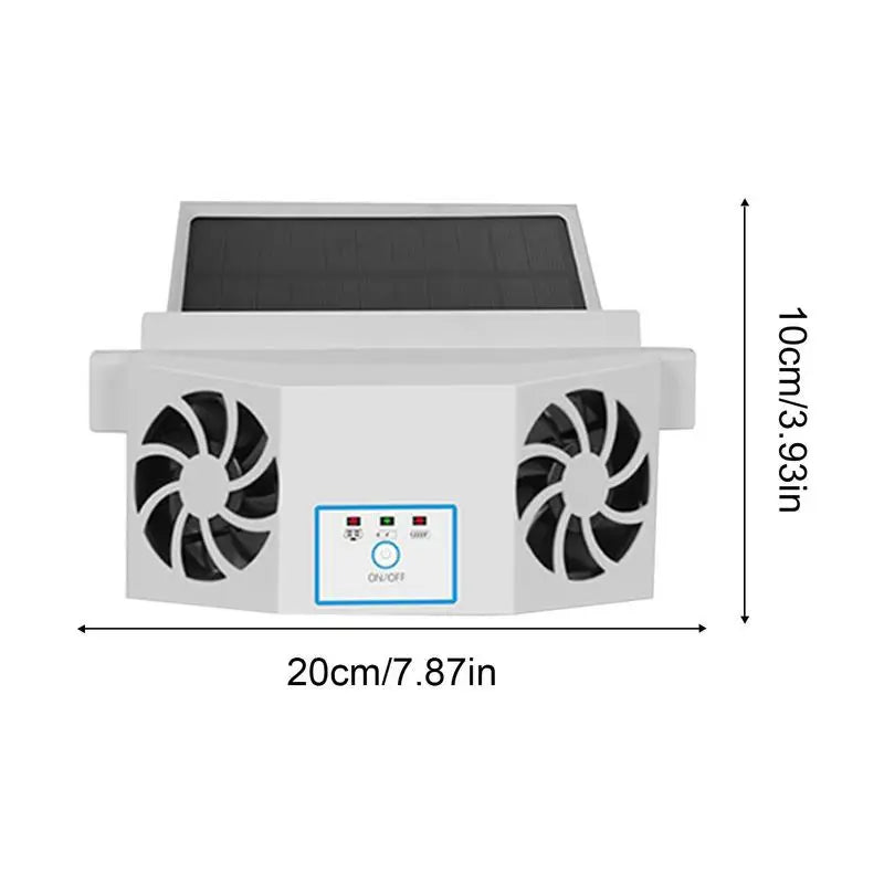 Solar Car Exhaust Fan