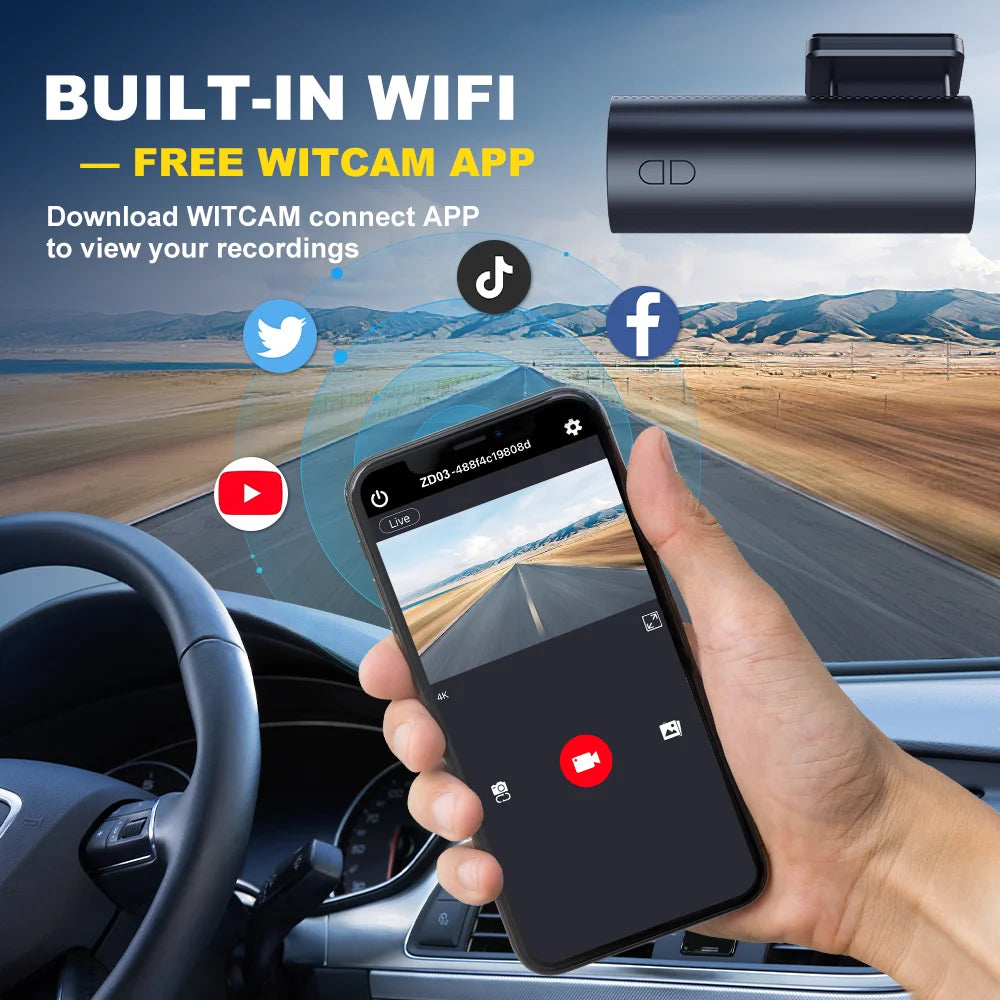 UHD 4K Mini Dash Cam