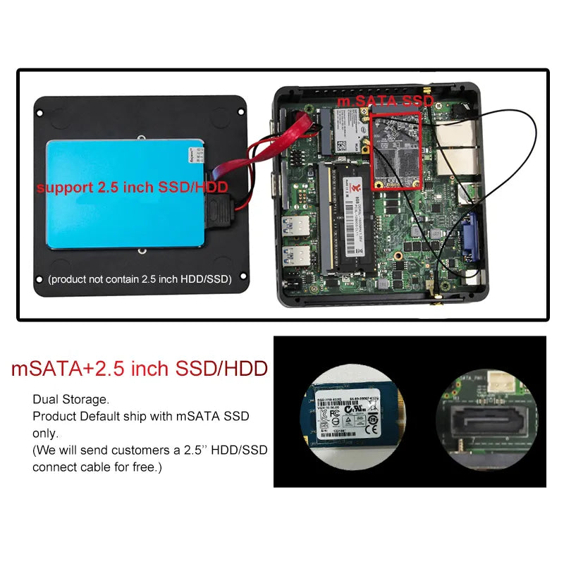 Win10/11 Pro Industrial Mini pc