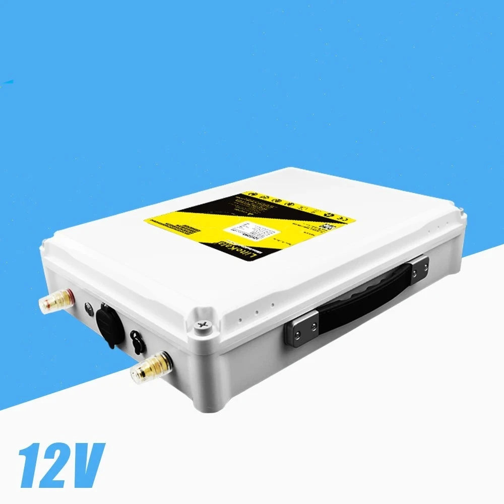 1-2PCS Motor Boat solar light Lifepo4 Battery