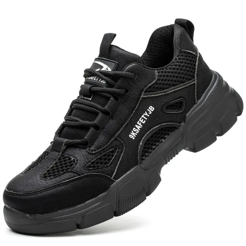 Men Safety Anti-smash Anti-stab Work Boots