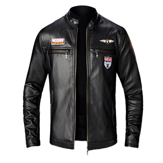 Slim Leather Jacket