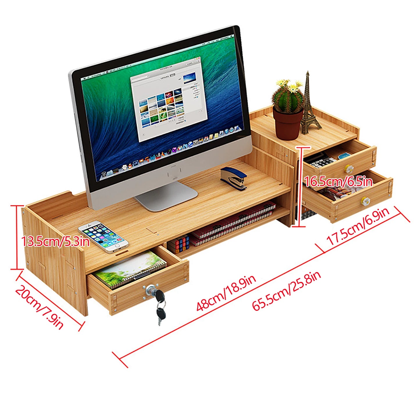 Wooden Computer Desk