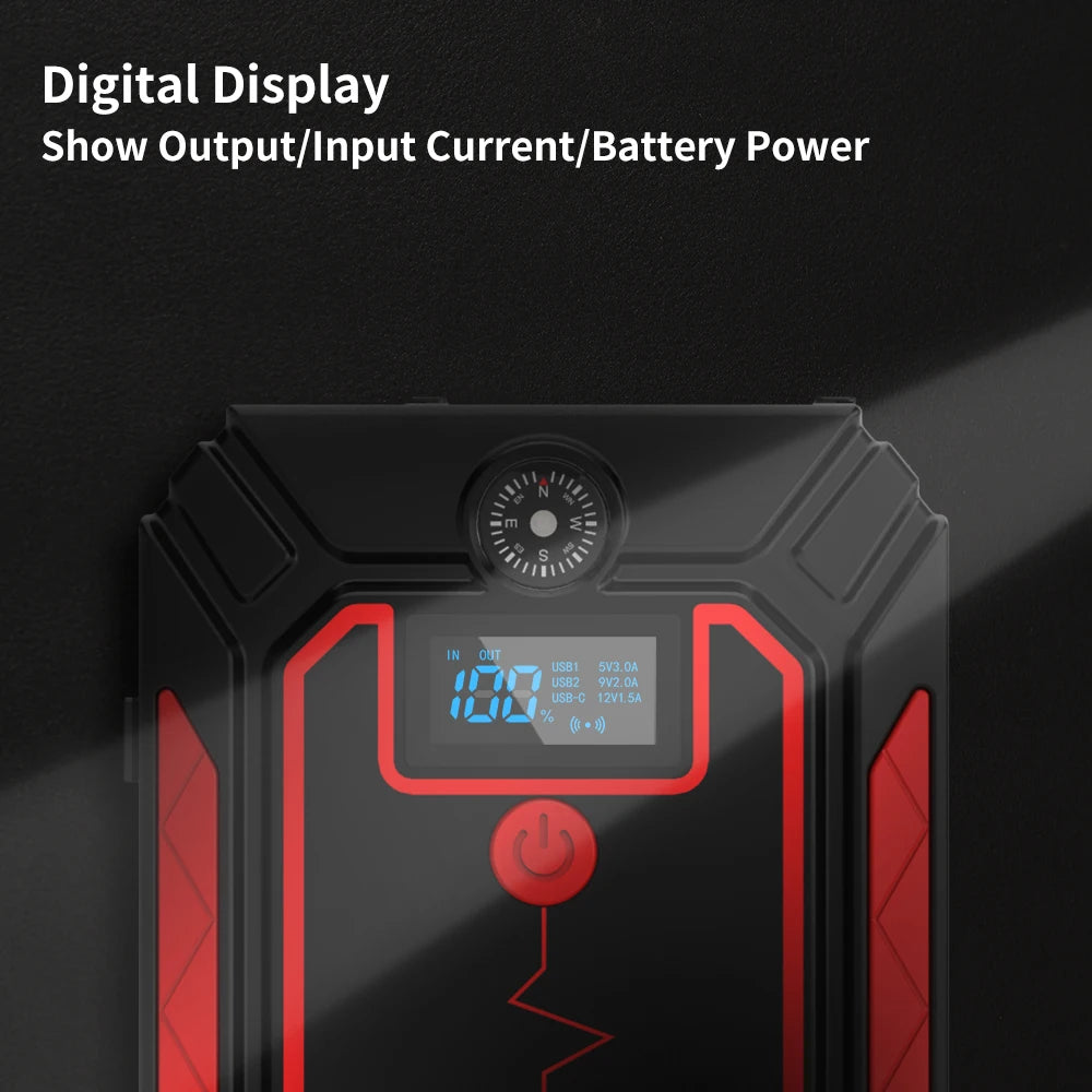 2500A Jump Starter Power Bank