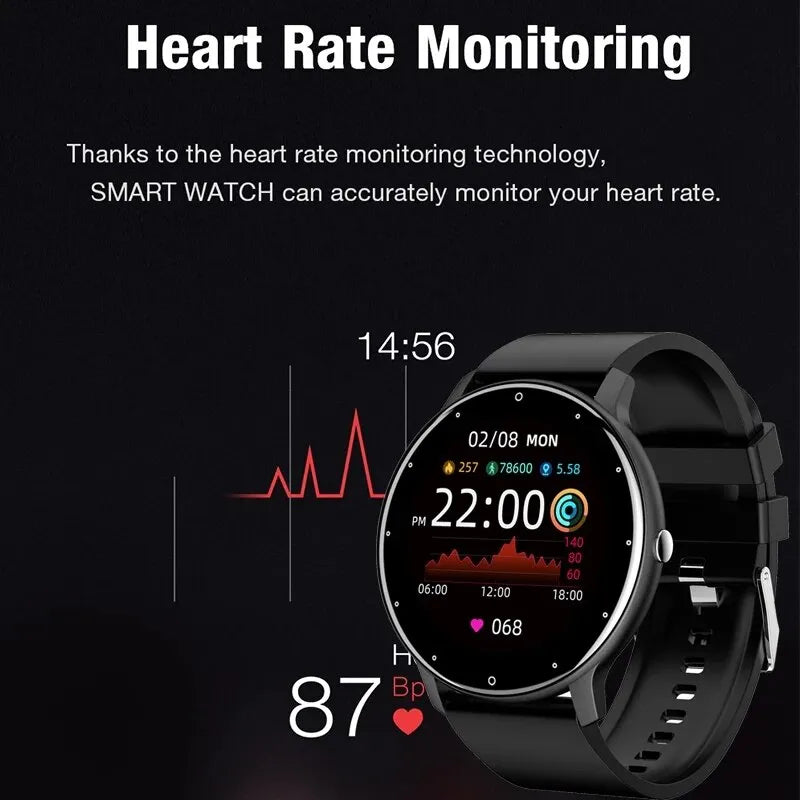 Heart Rate Monitor Men Smart Watch