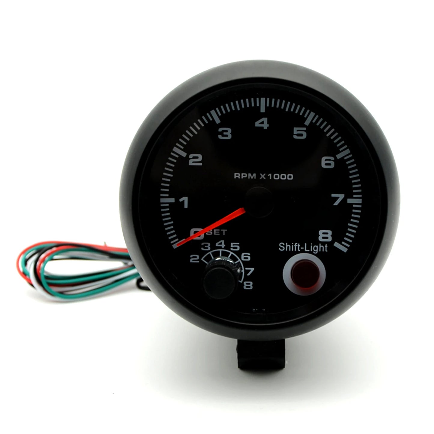 3.75'' Car Universal Black Tachometer Gauge