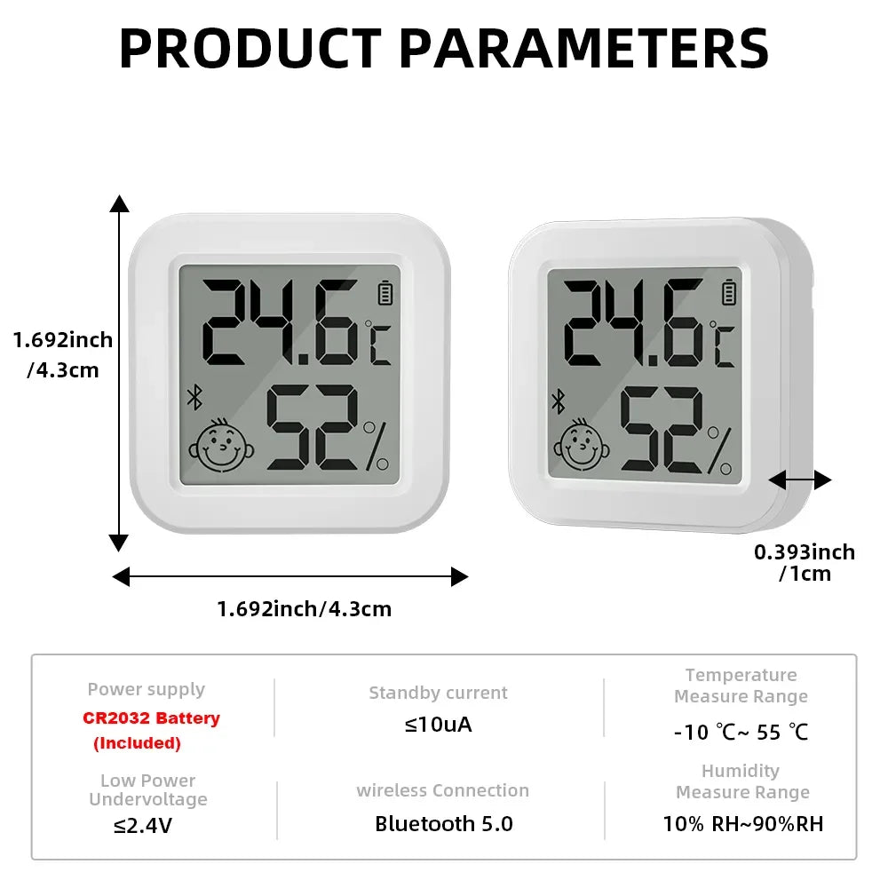 Mini Smart Electric Temperature Humidity Sensor