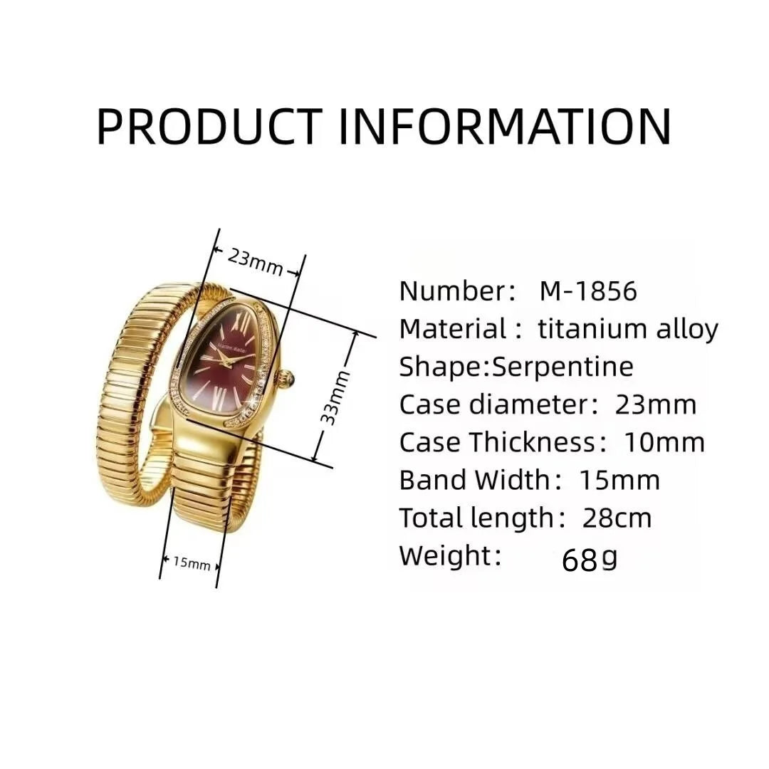 Snake shaped Popular Wrist Fashion Watch