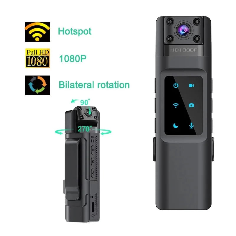MD33 NEW Wifi Hotspot Mini Body Camera