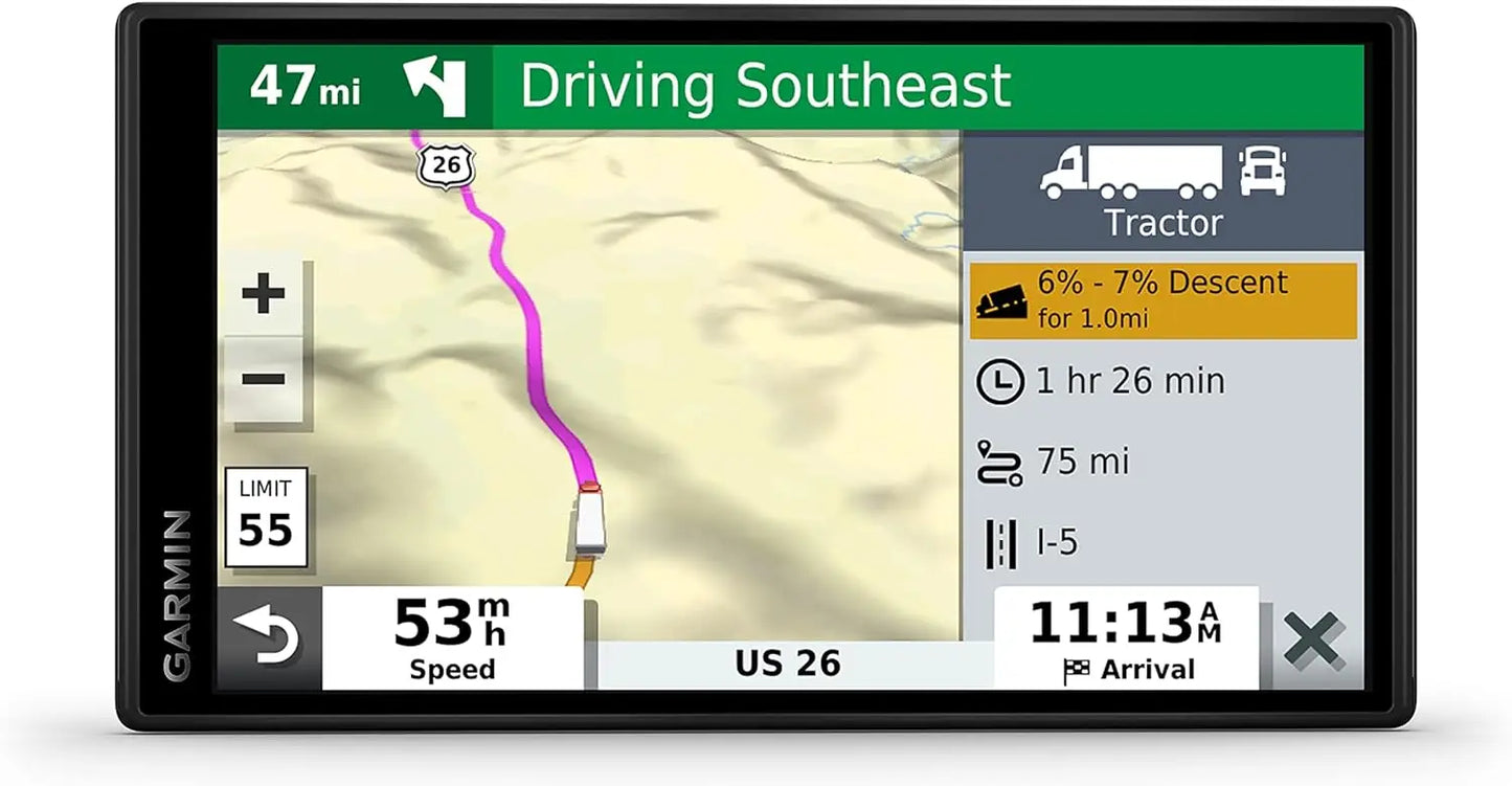 5.5-inch GPS Truck Navigator