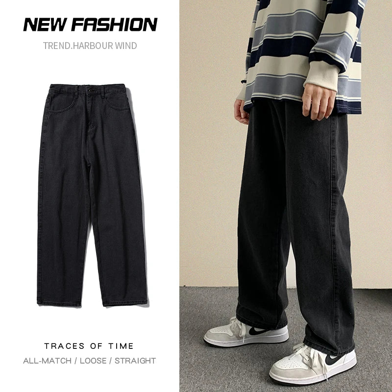 Men Streetwear Baggy Jeans
