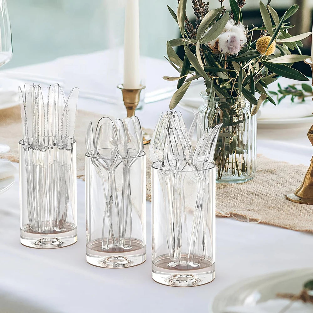 100 Count Silverware Set