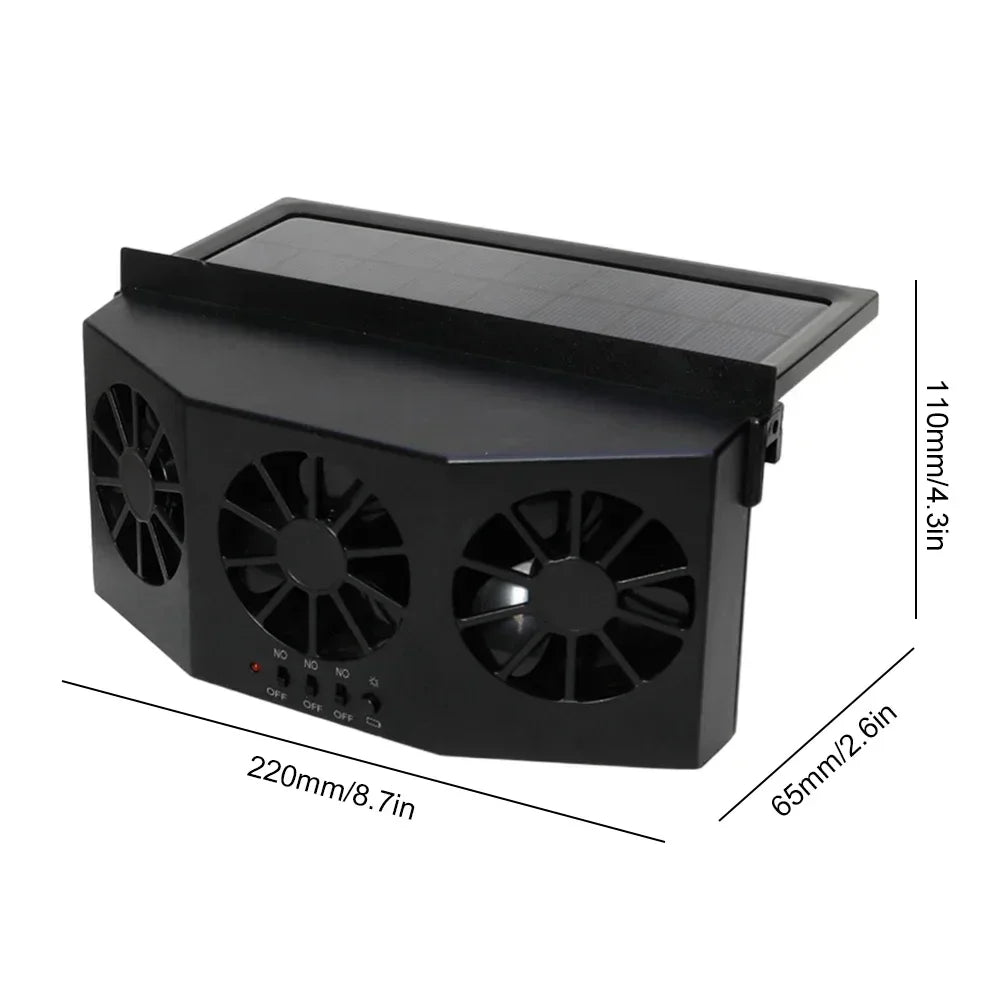 USB Rechargeable Car Exhaust Fan