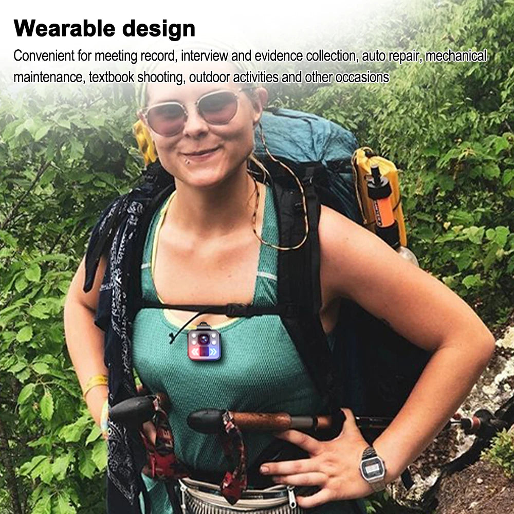 1080P Wearable Mini Body Sport Camera