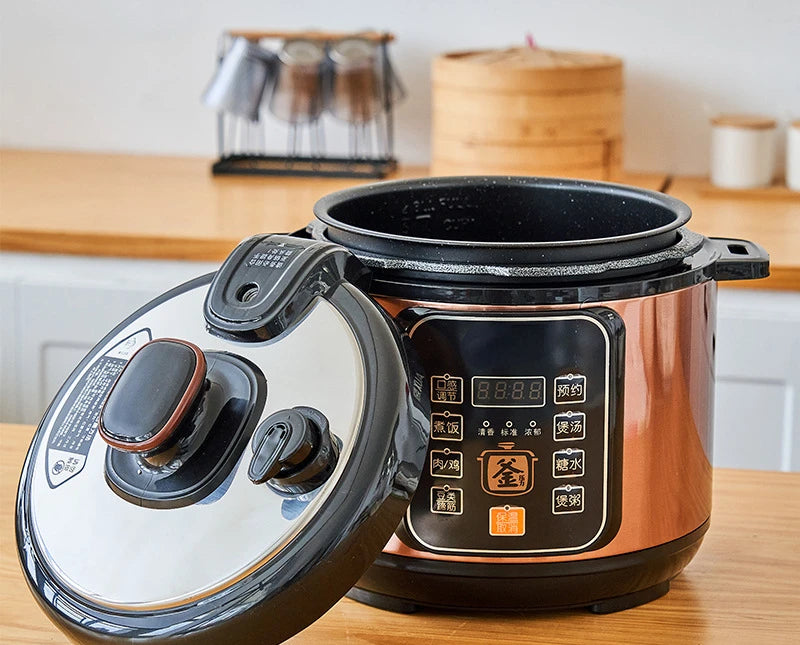 Electric household multifunctional rice cooker