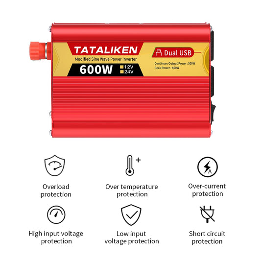 600W 1500W 2000W Power Inverter