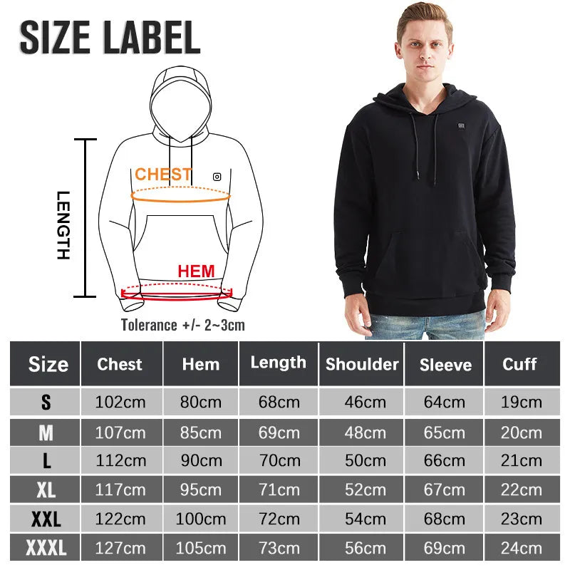 Electric USB Heating Sweaters Jacket