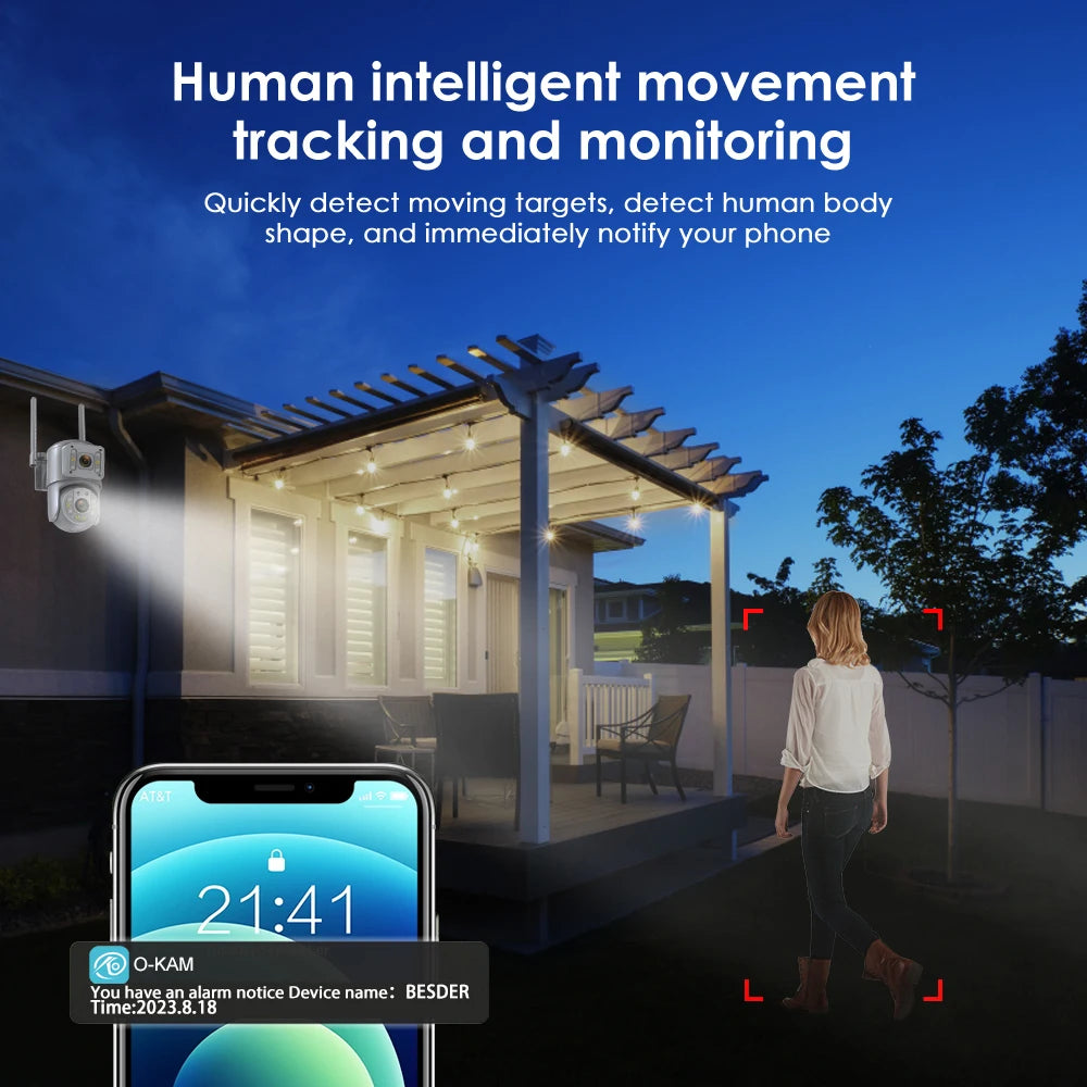8MP WiFi IP Surveillance Cameras