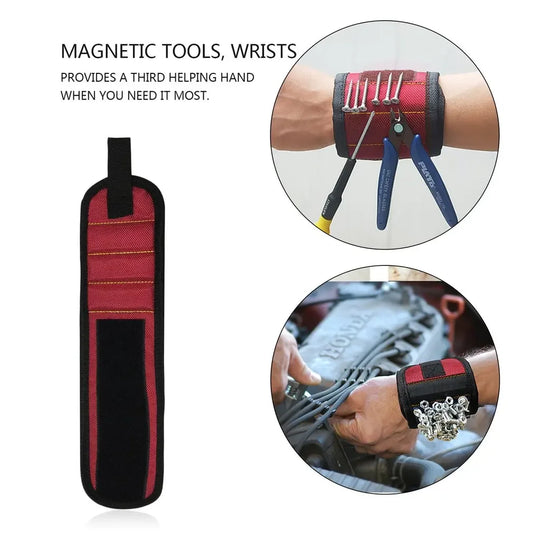 Screws Nail Bracelet Magnetic Tool Bag