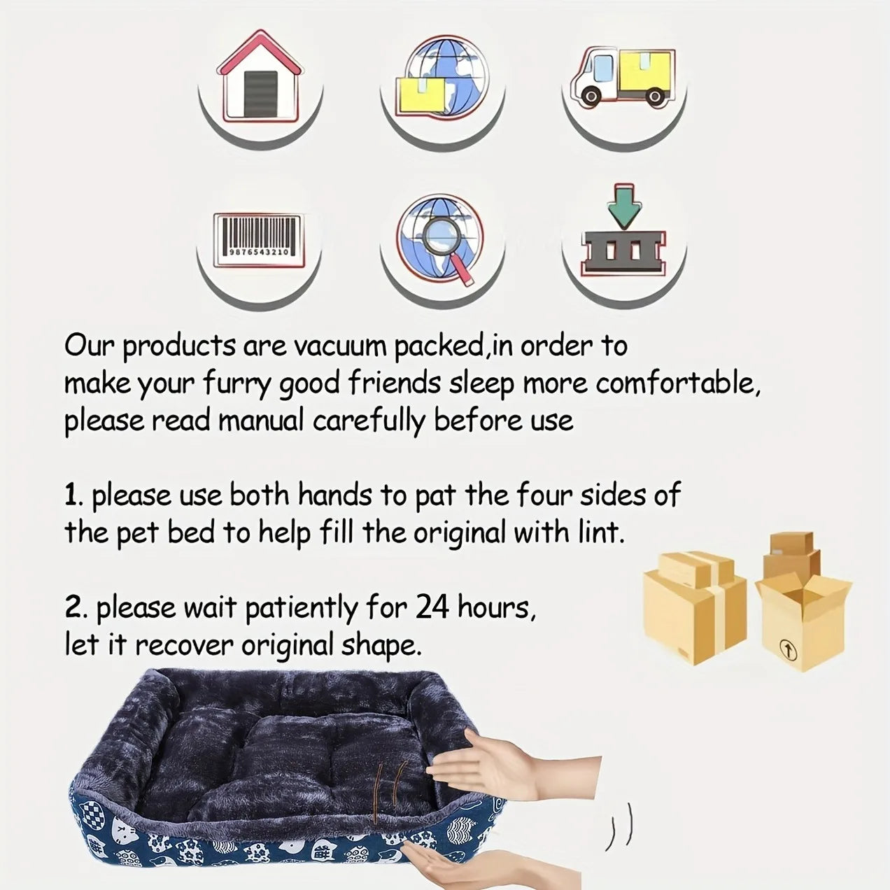 Dog Small House Bed