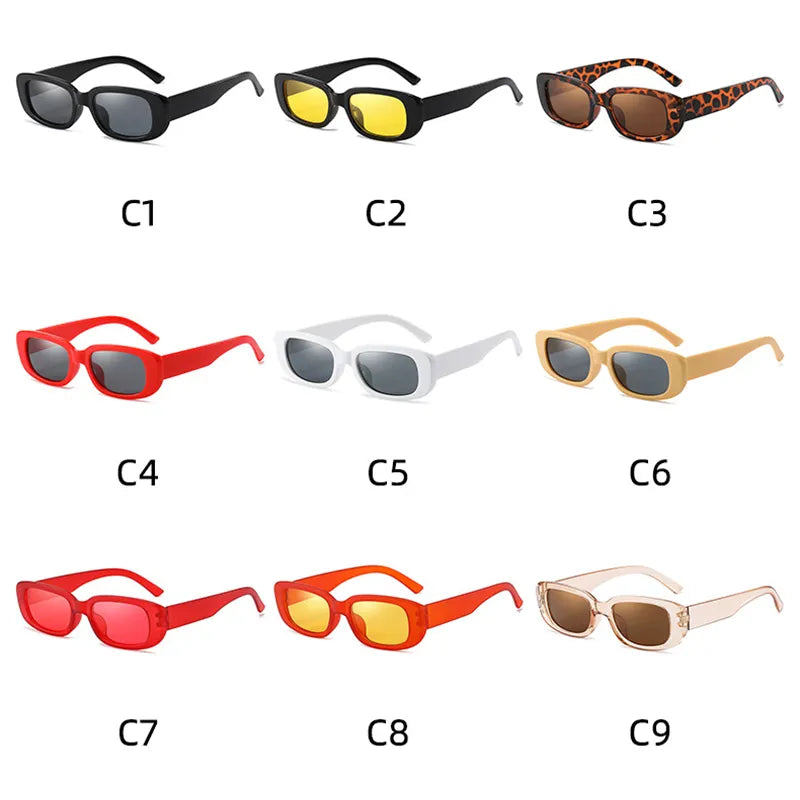 Woman Vintage Oval Luxury Sunglasses